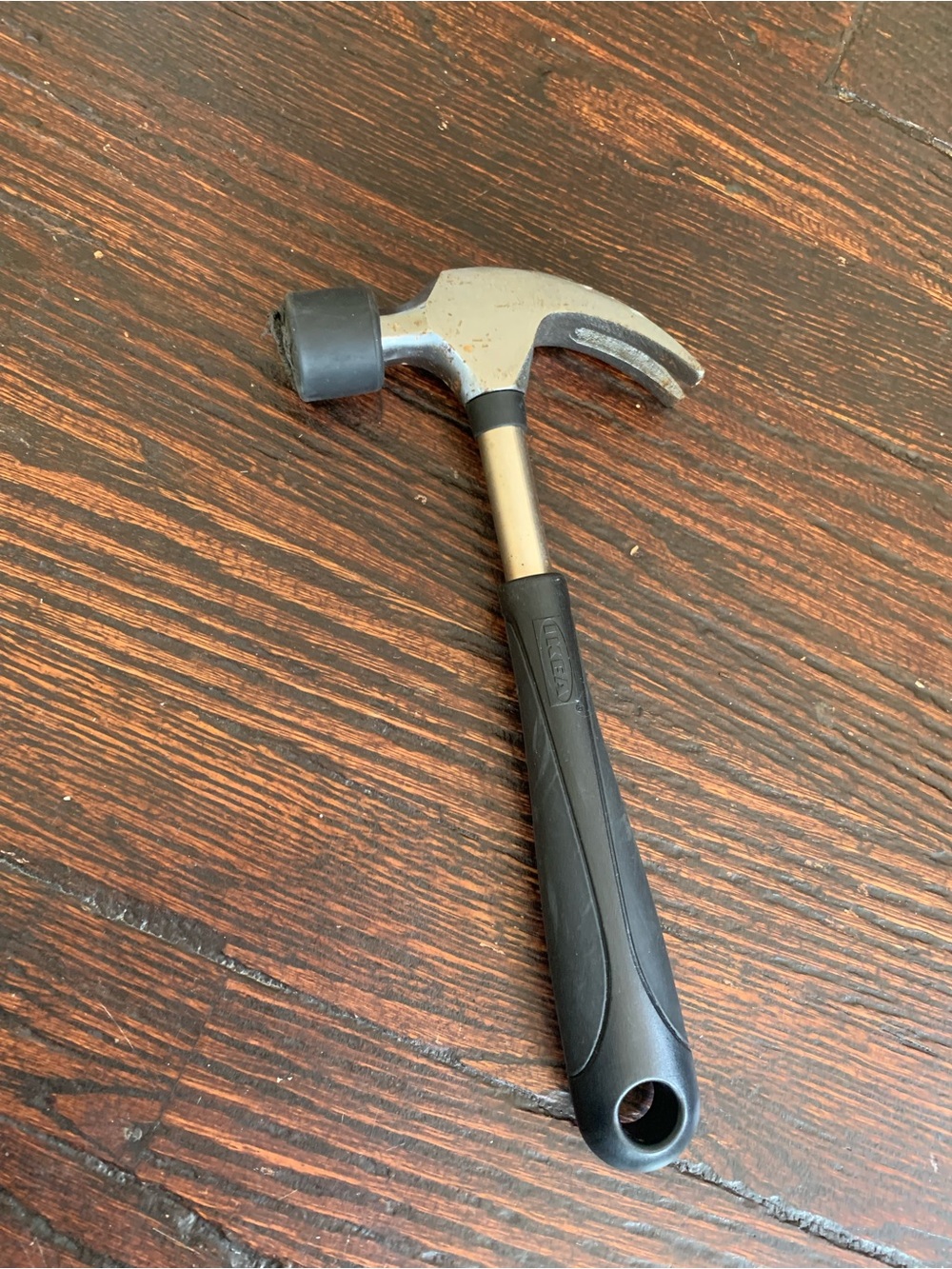 IKEA Claw Hammer with Removable Rubber Mallet Cap